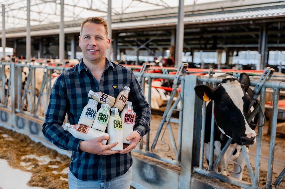 Nieuw Belgisch zuivelmerk Oh!Lait brengt zuivel recht van de boer