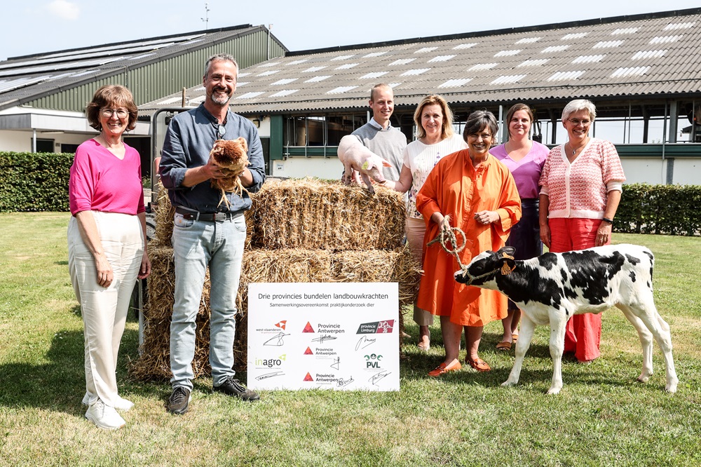 Drie provincies bundelen landbouwkrachten