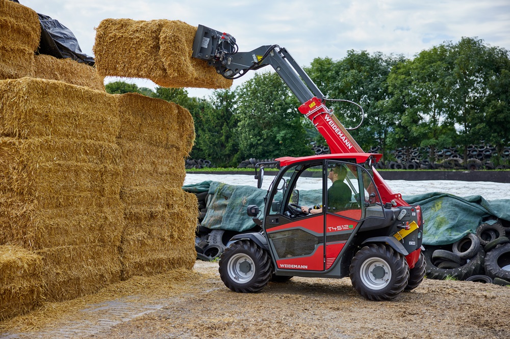 De nieuwe Weidemann T4512e biedt dezelfde prestaties als zijn thermische tegenhanger.