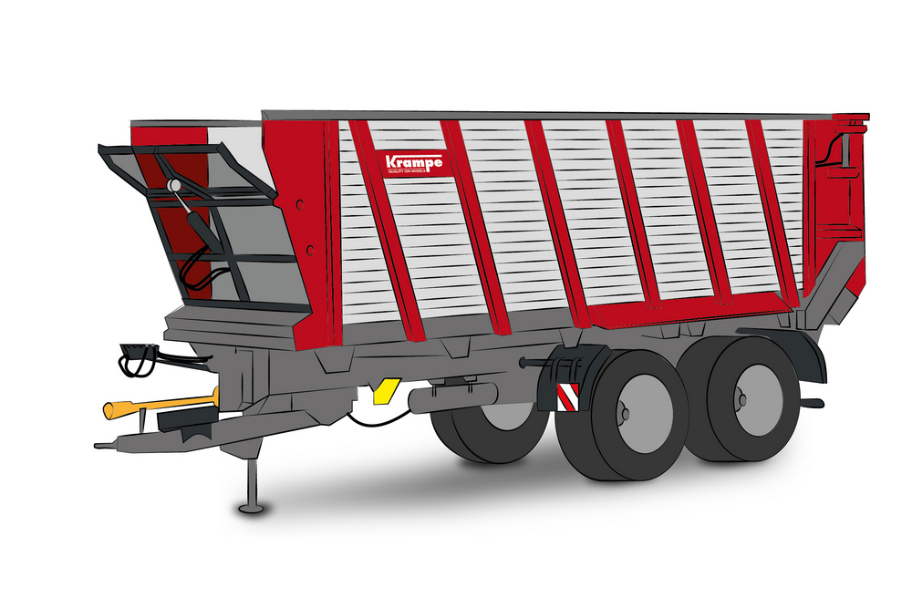 Krampe neemt alle rechten over van de Radium-silagewagens van Kaweco en wil zo zijn positie als fullliner op het gebied van transporttechnologie verder uitbreiden